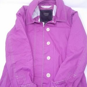 Coach Rain Coat size XS